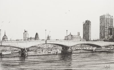 Waterloo Bridge London, 2006 by Vincent Alexander Booth